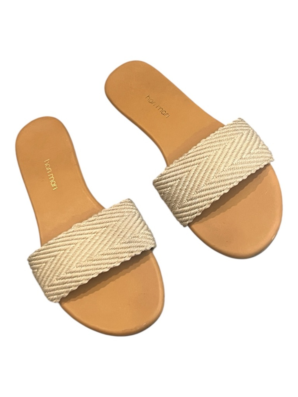 Hari Mari Woven Sandals Antiqua Slides
